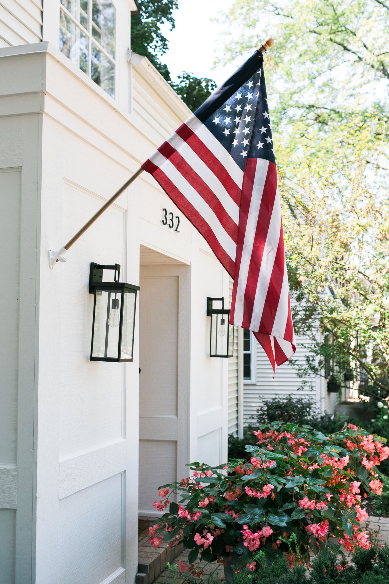 CSRA home with American flag — Fort Gordon area real estate